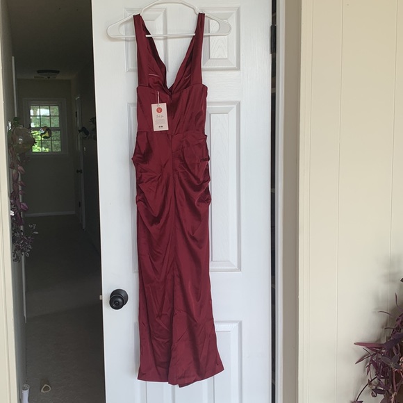 Cranberry Cocktail Dress - Picture 5 of 8